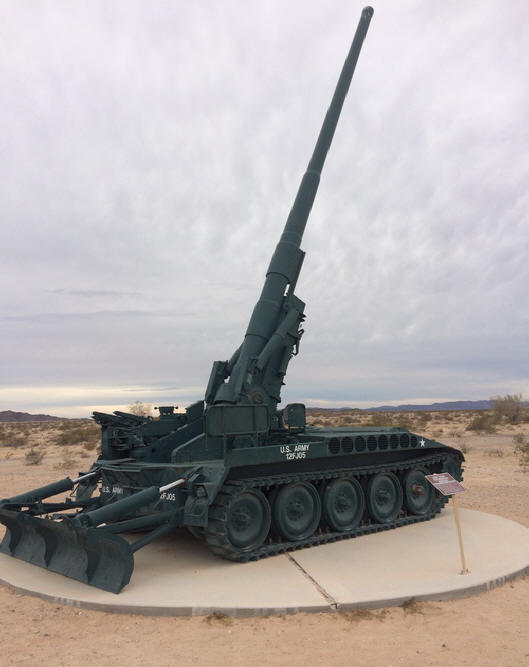 175 Howitzer at Yuma Proving Grounds