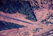 Aerial View East End Quan Loi Airstrip Bill Carruthers Photo