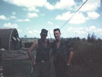 David Perry and PFC Willingham  1968