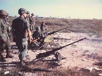 SGT Ibarra   Test fire range  Phouc Vinh 1968