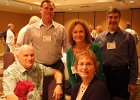 Clockwise - L-R Ken Parins, Bob Kerstiens, Ralph Porter, Debbie Kerstiens and Mary Parins