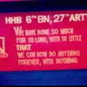 HHB Sign