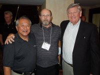 L-R:  Les HIga, Roger Mallory & Scott Krueger with Larry Hutchison in background.
